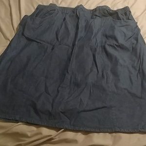 Denim skirt 38w
